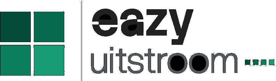 eazy uitstroom logo op donker